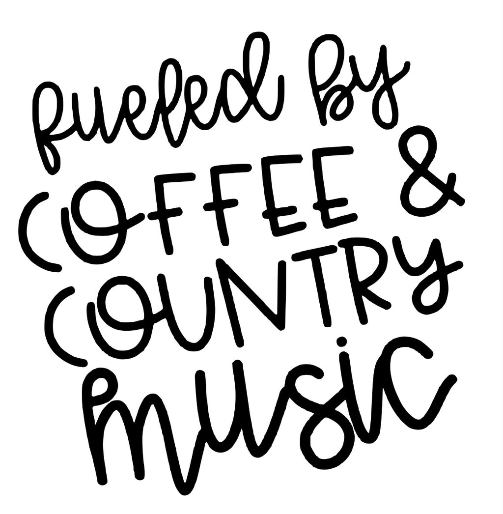 Fueled by coffee and country music