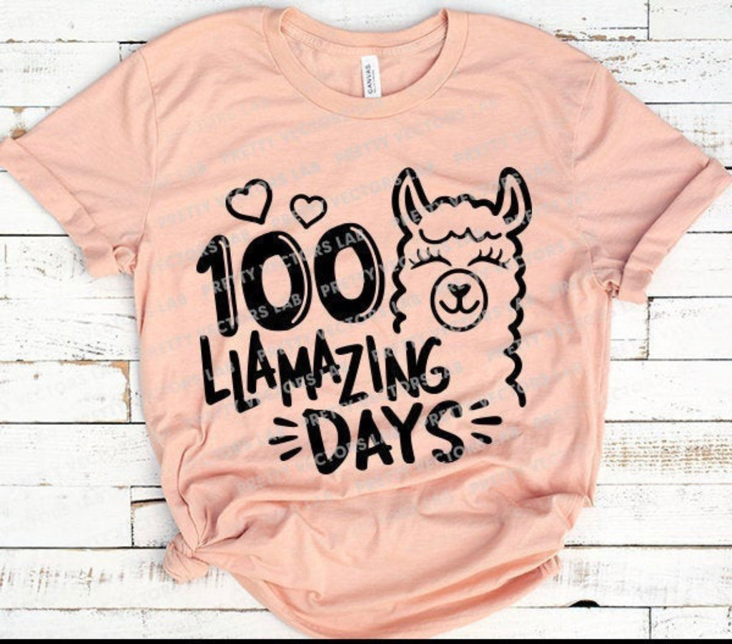 100 llamazing days
