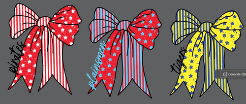 CUSTOM Mascot - Pretty Bow