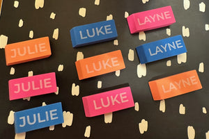 Custom Engraved ERASERS